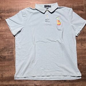 Polo by Ralph Lauren Light Blue Men's Shirt